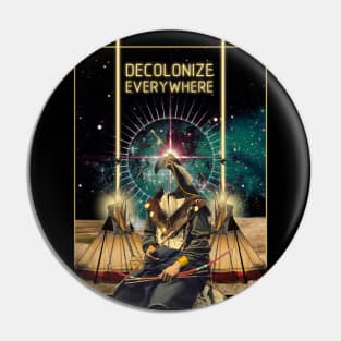 CROW - Decolonize Everywhere Pin