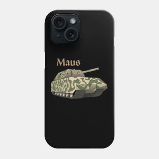 Panzer VIII Maus German WW2 Battle Tank Phone Case