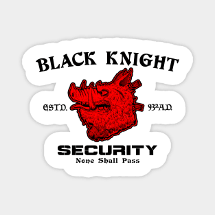 Black Knight Security (Alt Print) Magnet