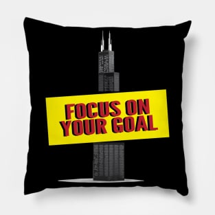 Focus on your goal Pillow