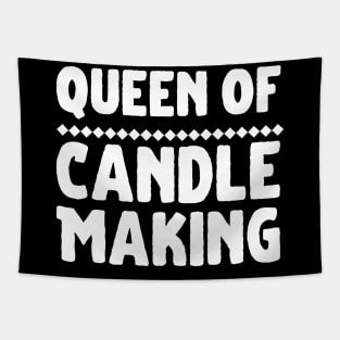 Queen Of Candle Making Tapestry