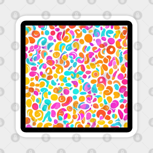 omg pattern abstract Magnet by OMG_PatternAbstractBackground