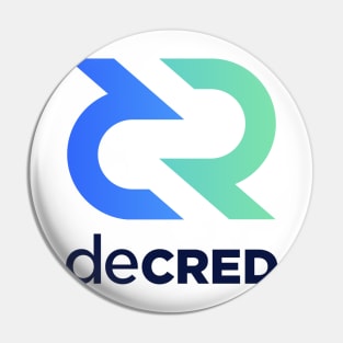 Decred Coin Cryptocurrency DCR crypto Pin