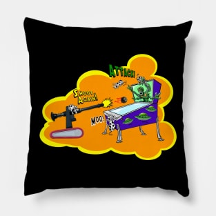 pinball competition Pillow