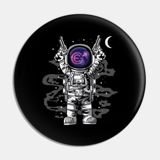 Astronaut Evergrow Crypto EGC Coin To The Moon Crypto Token Cryptocurrency Wallet Birthday Gift For Men Women Kids Pin