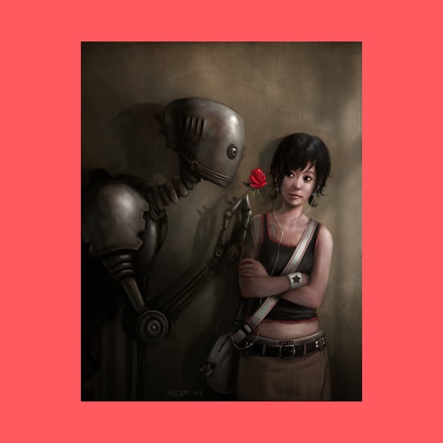 Robot in Love by RudeOne