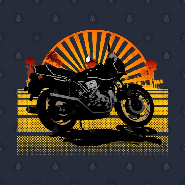 Sunset Motorcycle by Siegeworks