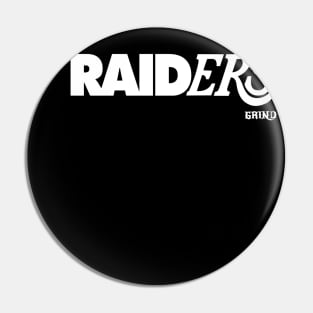 Raiders Lakers Fan Pin