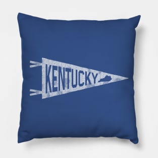 Kentucky Vintage Pennant Pillow