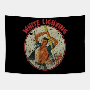 RETRO STYLE -  WHITE LIGHTING 70S Tapestry