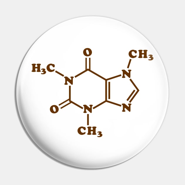 Caffeine Molecular Chemical Formula Pin by tinybiscuits