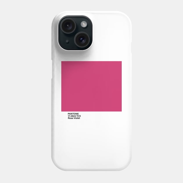 PANTONE 17-2624 TCX Rose Violet Phone Case by princessmi-com