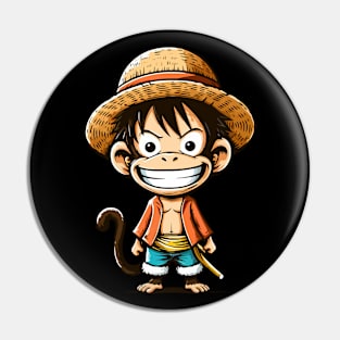 Pirate Monkey Pin