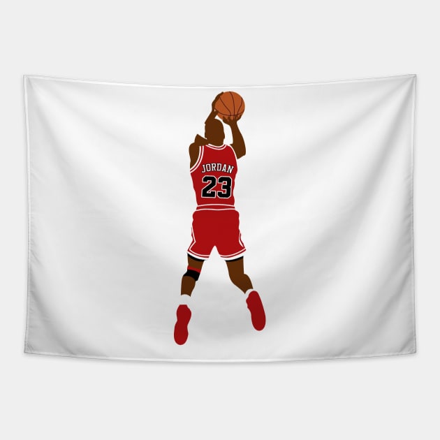 MJ 23 Tapestry by CulturedVisuals