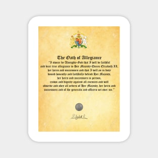 The Oath of Allegiance  (UK Military) Magnet