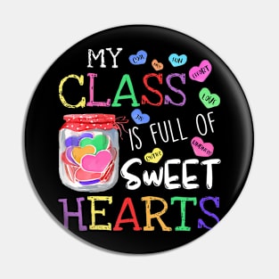 Valentines Day for Teachers Cute Valentines Teacher Pin