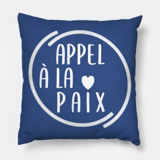 Appel à la Paix Pillow