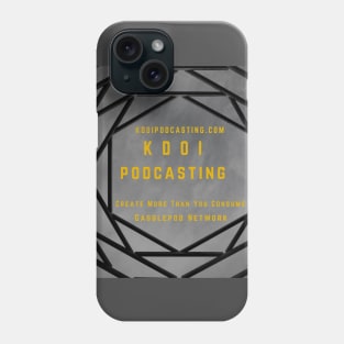 KDOI Podcasting Logo 2.0 Phone Case