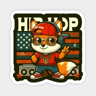 hip hop fox Magnet