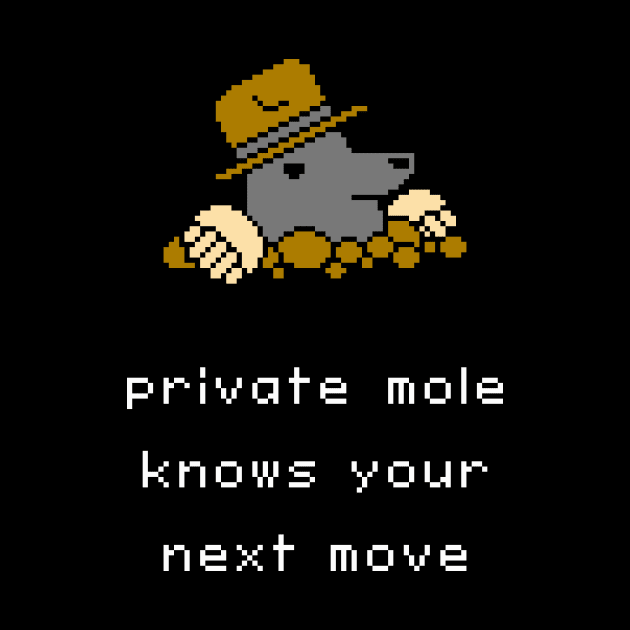 Unlikely Monsters - Private Mole by knitetgantt