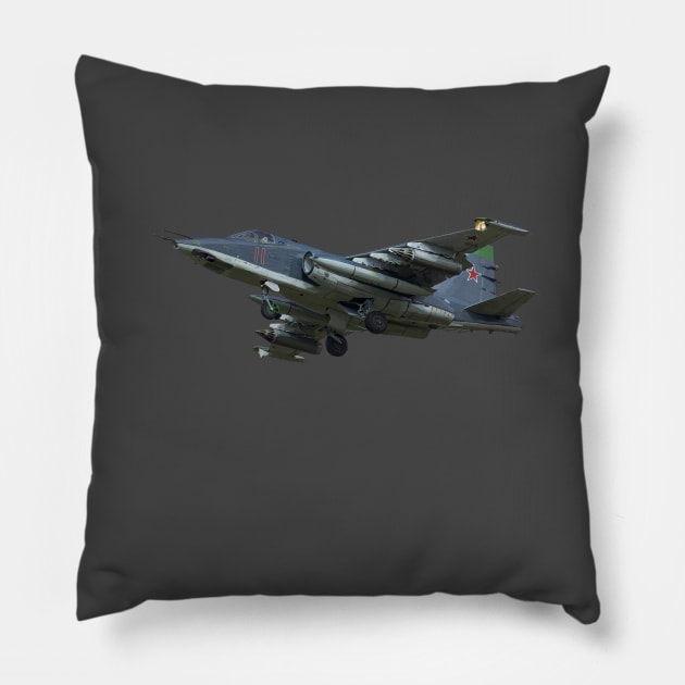 Suchoi Su-25 Pillow by sibosssr