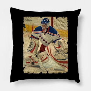 Alex Auld, 2009 in New York Rangers (3 GP) Pillow