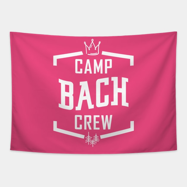 Camp Bachelorette - camping bride Tapestry by OutfittersAve