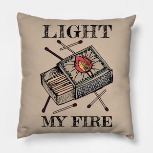 Classic Light Matchbox Pillow