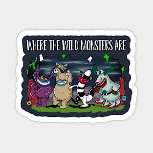 Wild Monsters Magnet