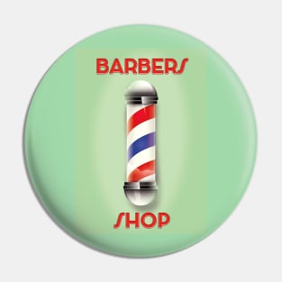 Barbers Shop Pin