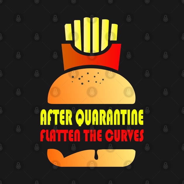 After Quarantine And Fast Food - Flatten The Curves by manal