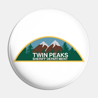 Twin Peaks Sheriff Department Pin
