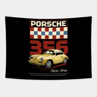 Porsche 356 Enthusiasts Tapestry