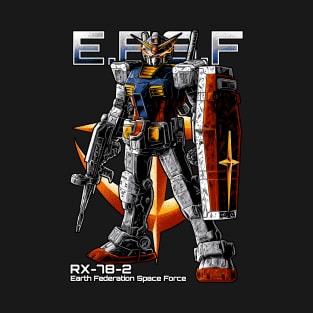 Gundam RX 78 Artwork T-Shirt