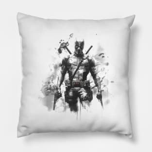 DEADPOOL CHARCOAL Pillow