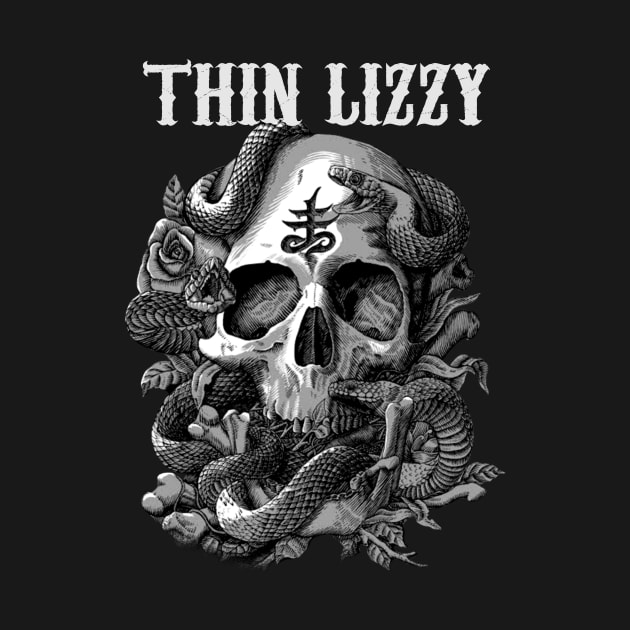 THIN LIZZY BAND MERCHANDISE by Rons Frogss