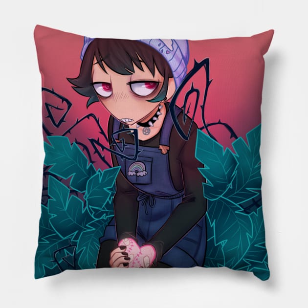 Depression Garden Pillow by SomnaRosent