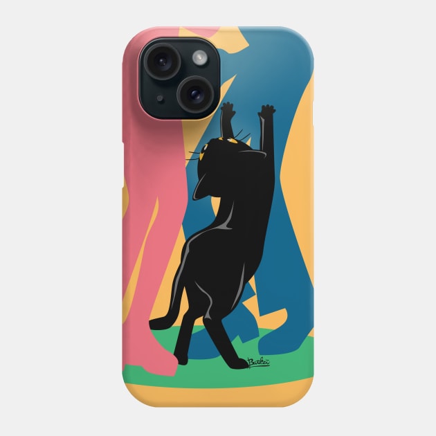 People and cat Phone Case by BATKEI