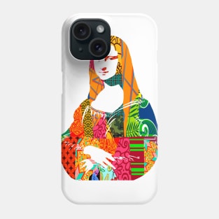 Monalisa Prints Collage Phone Case