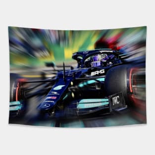 Lewis Hamilton #44 Tapestry