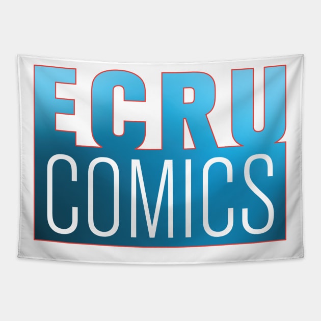 Ecru Comics LOGO Tapestry by carrillo_art_studios