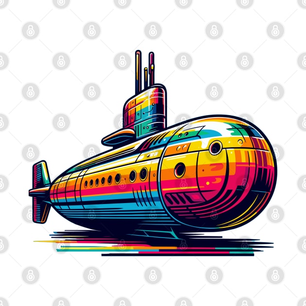 Submarine by Vehicles-Art