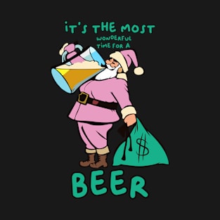 santa beer T-Shirt