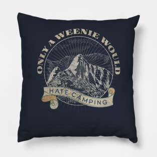 I Love Camping Pillow