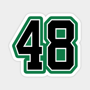 Number 48 Magnet