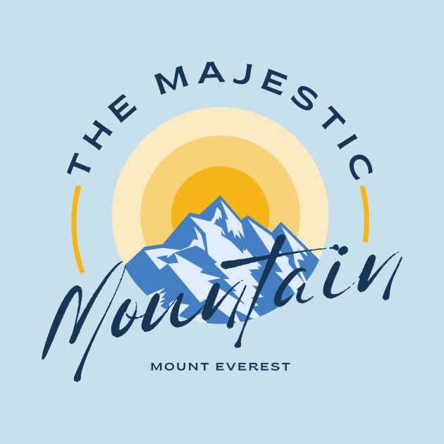 Mount Everest Majestic by Tip Top Tee's