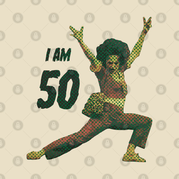 Retro Sally O'Mally I am 50 by antopixel