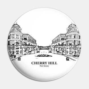 Cherry Hill - New Jersey Pin