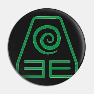 Earth bending symbol Pin