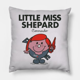 Little Miss Shepard Pillow